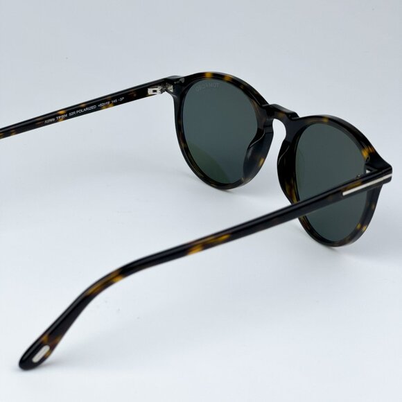 Tom Ford FT0904/S 52R AURELE BRAND NEW Sunglasses Havana Green Polarized Unisex - Picture 10 of 12